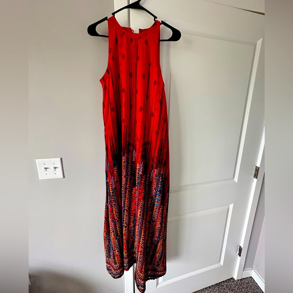 Summer Red Dress